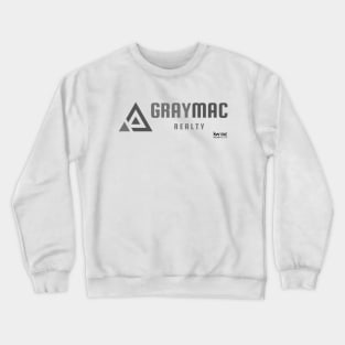 GrayMac Realty Gray/Dark Gray Logo Crewneck Sweatshirt